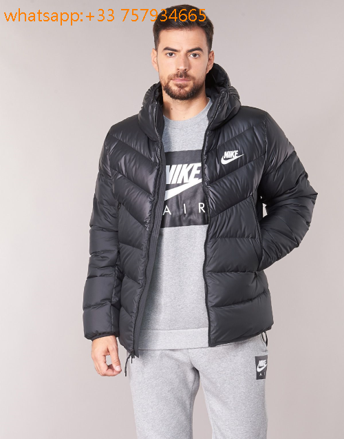 doudoune noir homme pas cher